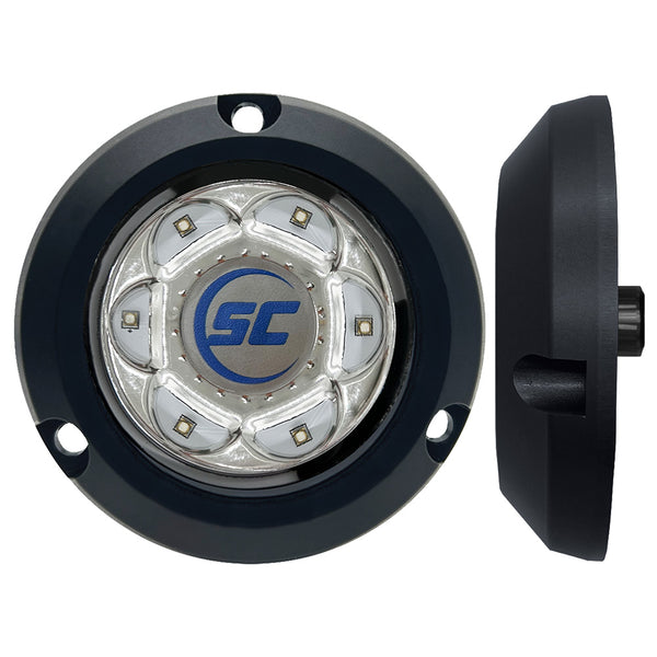 Shadow-Caster SC2 Series Polymer Composite Surface Mount Underwater Light - Bimini Blue [SC2-BB-CSM] - Essenbay Marine