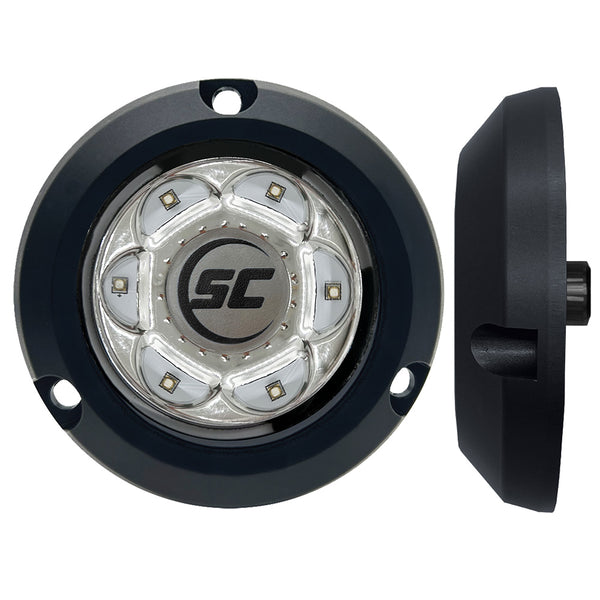 Shadow-Caster SC2 Series Polymer Composite Surface Mount Underwater Light - Great White [SC2-GW-CSM] - Essenbay Marine