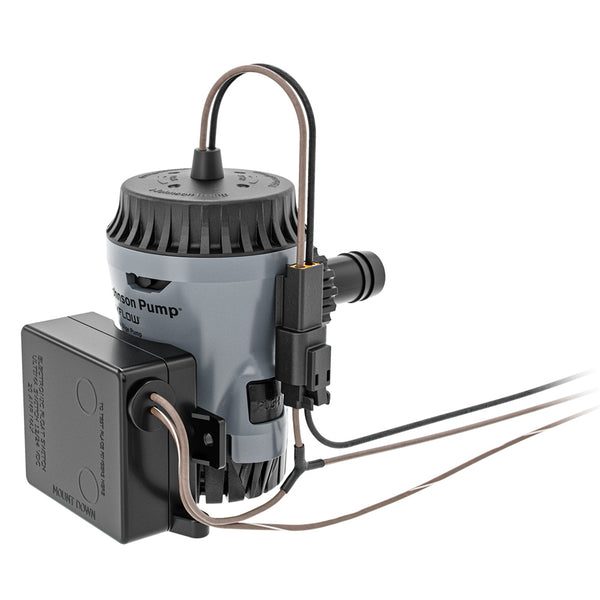 Johnson Pump Aqua Void Ultima Combo 500 GPH Bilge Pump - 12V [10-13635-01] - Essenbay Marine