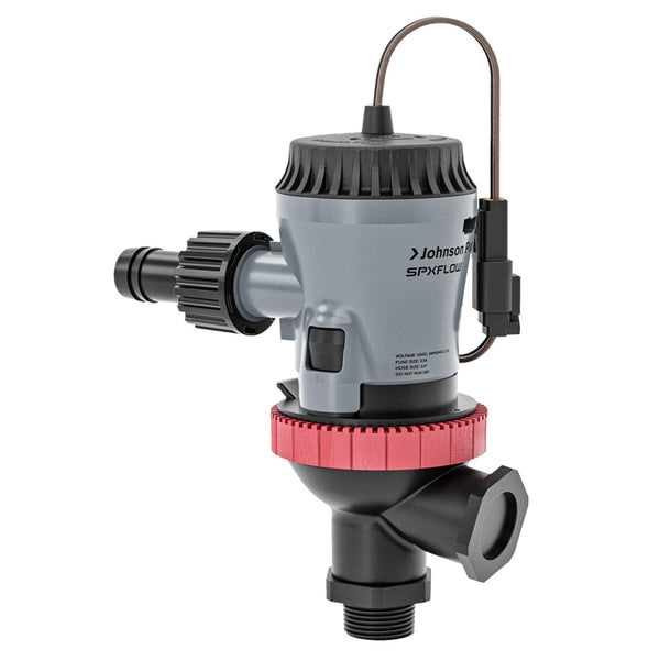 Johnson Pump Aqua O2 Twin Port 500 GPH Aerator Pump - Flex Mount - 12V [10-13649-01] - Essenbay Marine