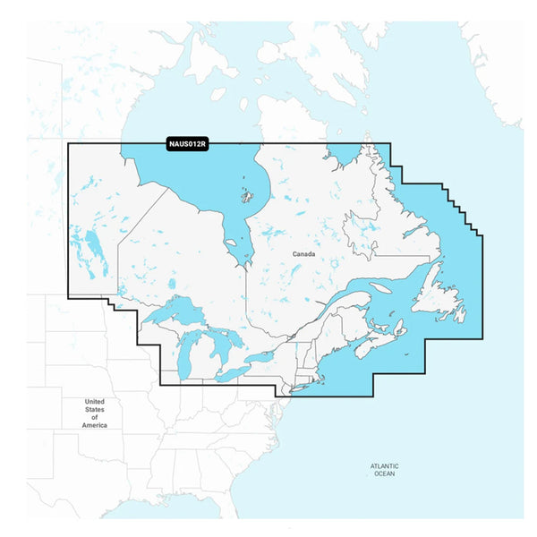 Navionics NAUS012R - Canada, East  Great Lakes - Navionics+ [010-C1466-30] - Essenbay Marine