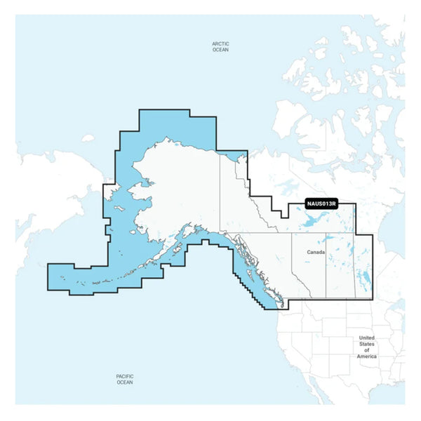 Navionics NAUS013R - Canada, West  Alaska - Navionics+ [010-C1467-30] - Essenbay Marine