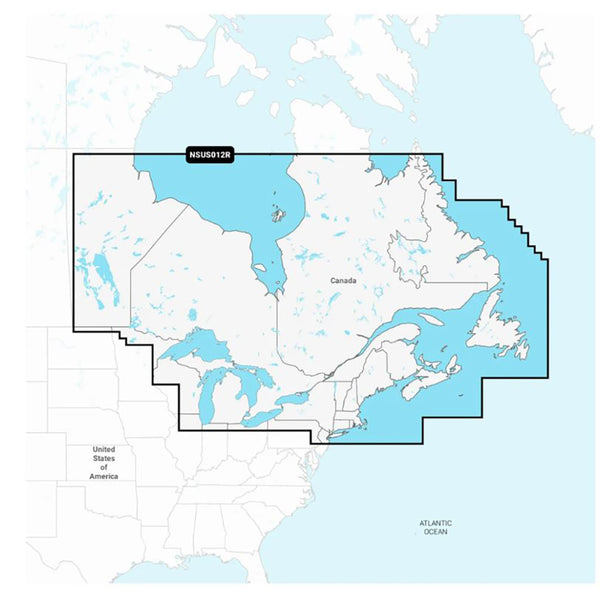 Garmin Navionics+ NSUS012R Canada, East  Great Lakes [010-C1484-20] - Essenbay Marine