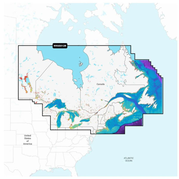 Garmin Navionics Vision+ NVUS012R Canada, East  Great Lakes [010-C1484-00] - Essenbay Marine