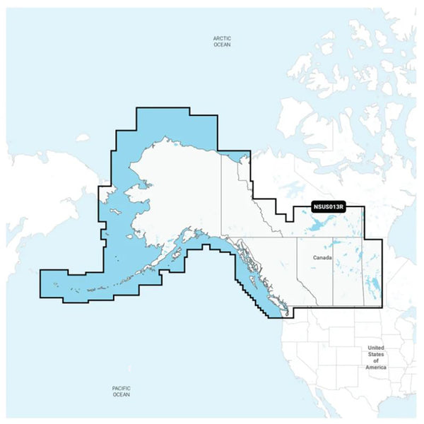 Garmin Navionics+ NSUS013R Canada, West  Alaska [010-C1485-20] - Essenbay Marine