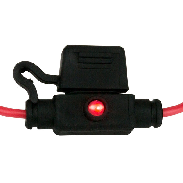 Sea-Dog ATM Mini Style Inline LED Fuse Holder - Up to 30A [445097-1] - Essenbay Marine