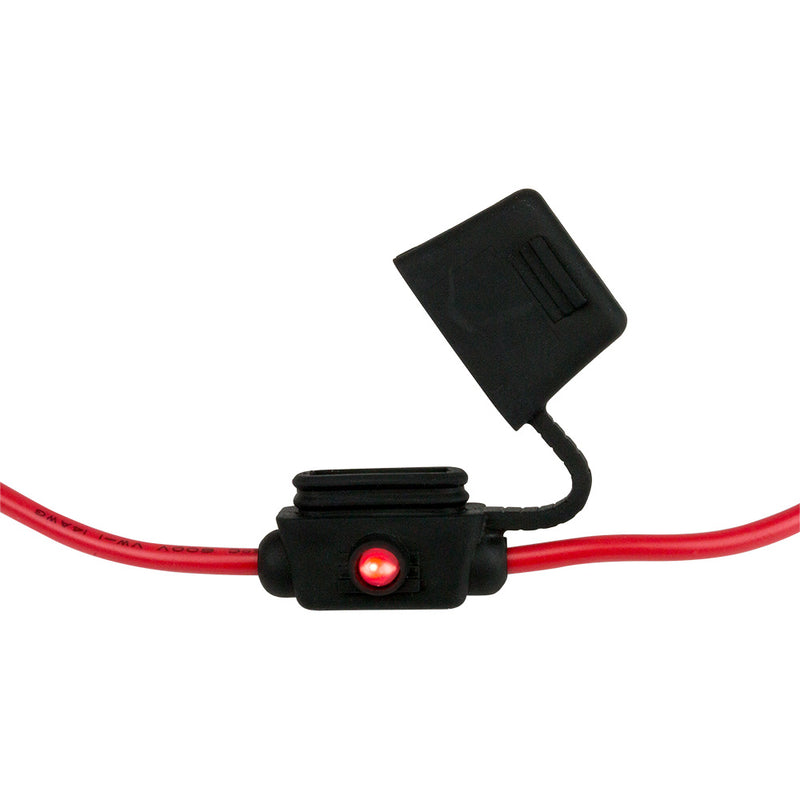 Sea-Dog ATO/ATC Style Inline LED Fuse Holder - Up to 30A [445197-1] - Essenbay Marine