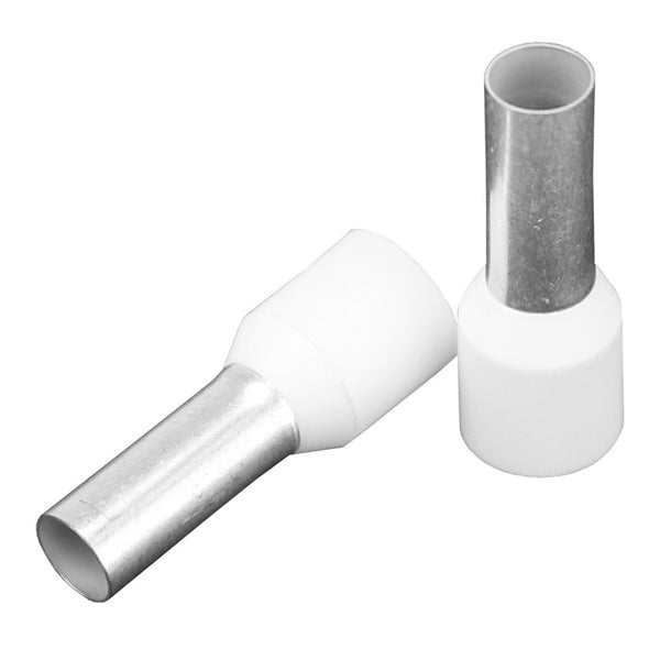 Pacer Ivory 8 AWG Wire Ferrule - 12mm Length - 10 Pack [TFRL8-12MM-10] - Essenbay Marine