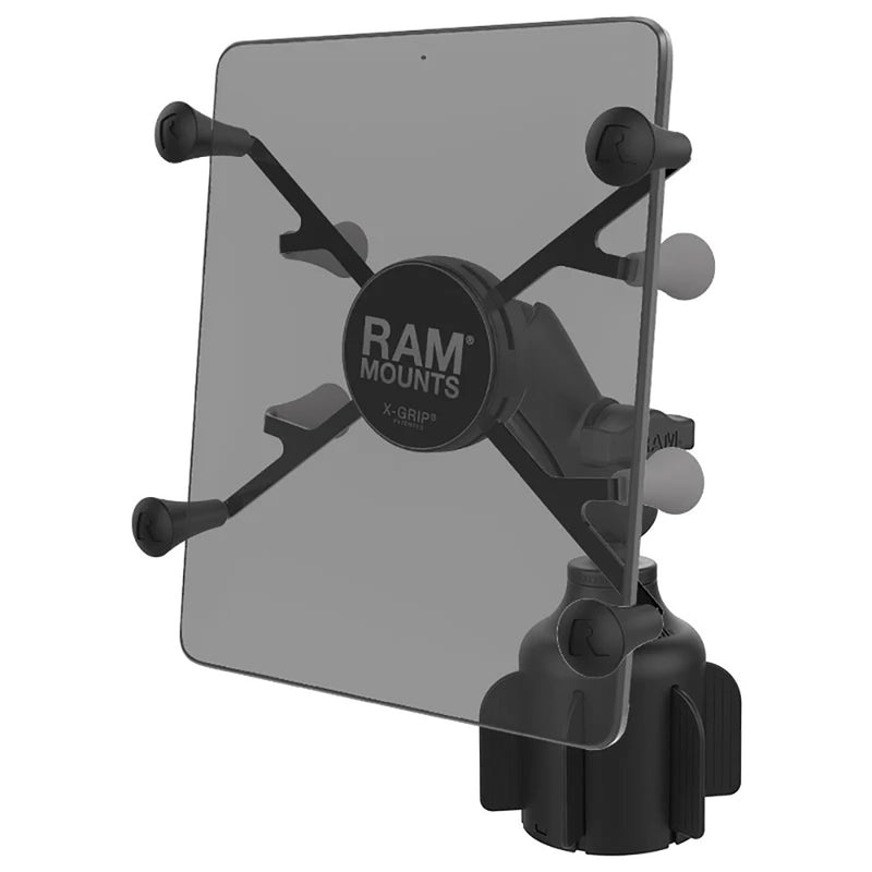 RAM Mount RAM X-Grip w/RAM-A-CAN II Cup Holder Mount f/7"-8" Tablets [RAP-299-2-UN8U] - Essenbay Marine