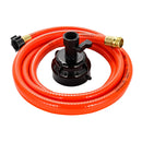Camco RhinoFlex 10 Clean Out Hose w/Rinser Cap - 5/8" Internal Diameter [22999] - Essenbay Marine