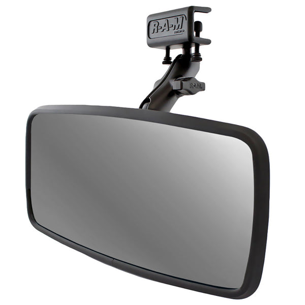 RAM Mount RAM Glare Shield Clamp Mount w/Rear View Mirror [RAM-B-126] - Essenbay Marine