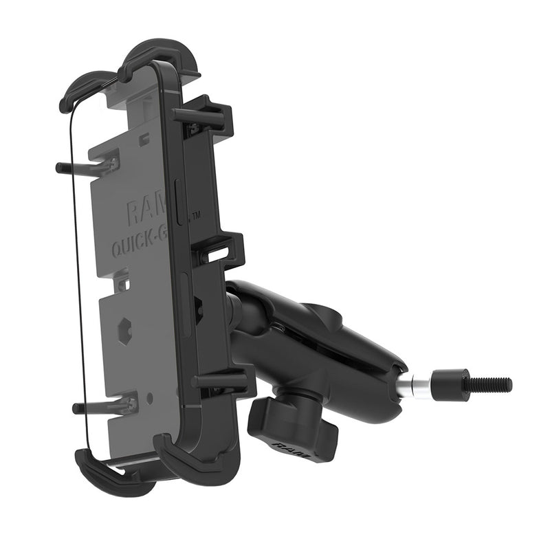 RAM Mount RAM Quick-Grip XL Phone Mount w/Grab Handle M6 Bolt Base [RAM-B-186-M6-PD4U] - Essenbay Marine