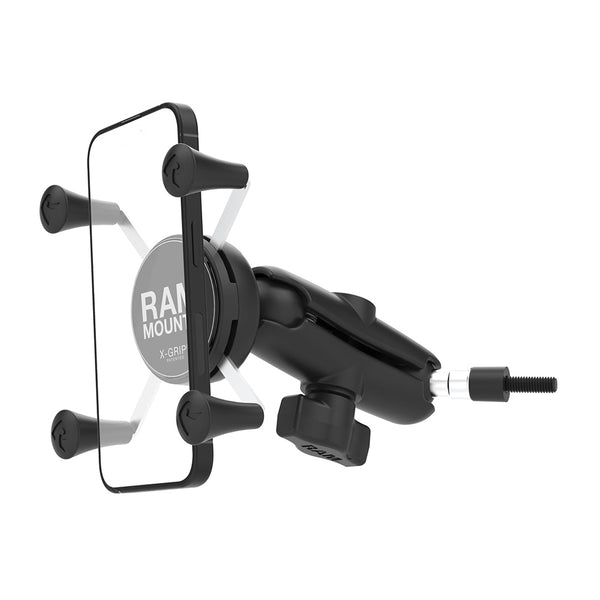 RAM Mount RAM X-Grip Phone Mount w/Grab Handle M6 Bolt Base [RAM-B-186-M6-UN7U] - Essenbay Marine