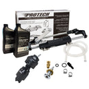 Uflex PROTECH 2.1 Front Mount Tilt OB Hydraulic System - Includes UP28T Helm Pump, Oil, UC128TS-2 Cylinder,  X52 Tilt - No Hoses [PROTECH 2.1T] - Essenbay Marine