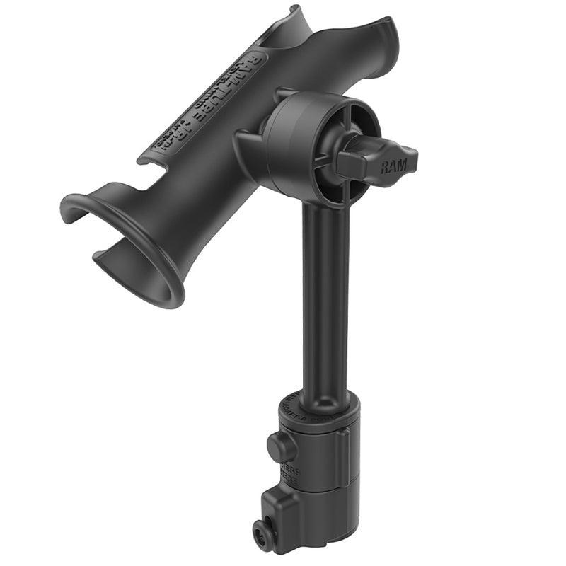 RAM Mount RAM Tube Jr. Holder w/Universal Adapt-A-Post Track Base - 6" Post [RAP-390-AAPUTU] - Essenbay Marine