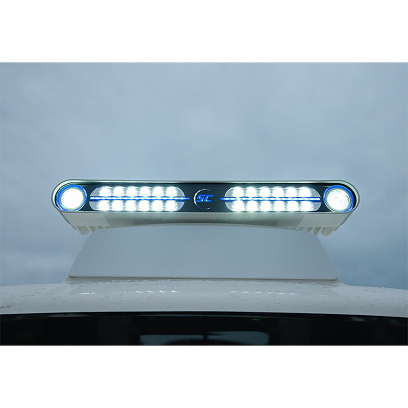 Shadow-Caster Eagle Ray LED Light Bar - Black Housing  Dual Optics [SCM-EAGLE-RAY-BK] - Essenbay Marine