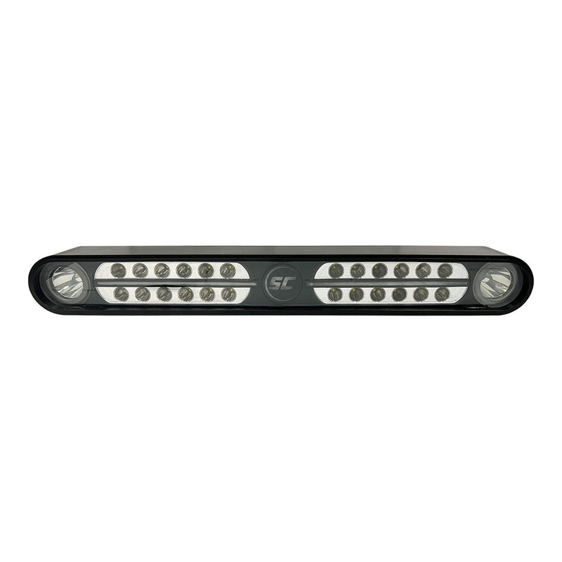 Shadow-Caster Eagle Ray LED Light Bar - Black Housing  Dual Optics [SCM-EAGLE-RAY-BK] - Essenbay Marine