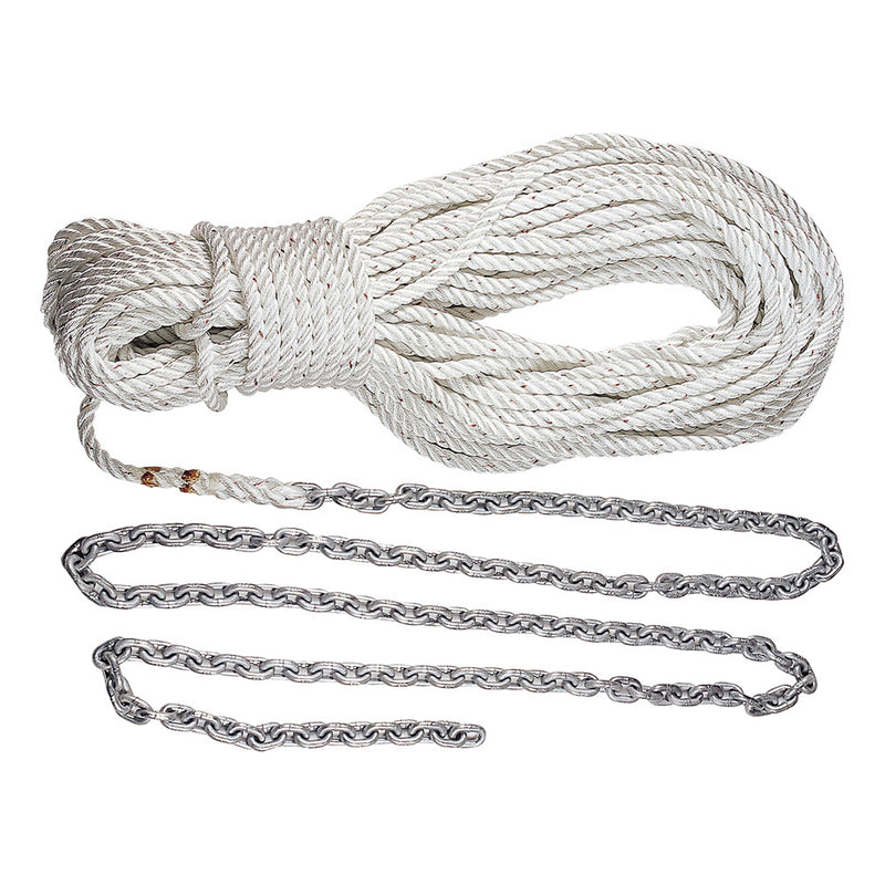 Lewmar Anchor Rode 15 5/16 G4 Chain w/300 5/8 Rope w/Shackle [HM15H300PXS] - Essenbay Marine