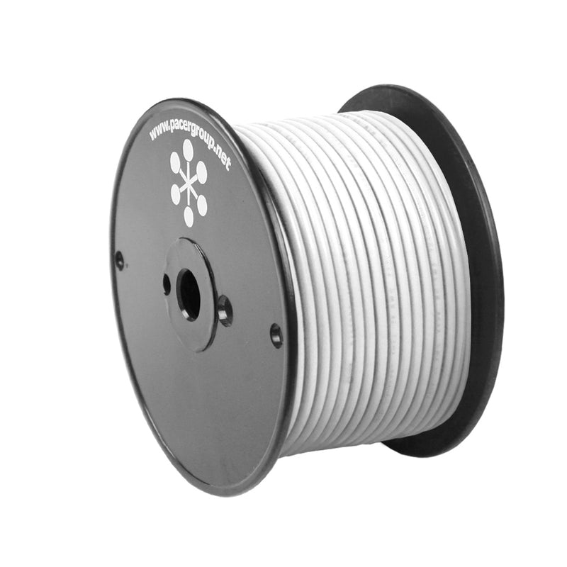 Pacer White 10 AWG Primary Wire - 20' [WUL10WH-20] - Essenbay Marine