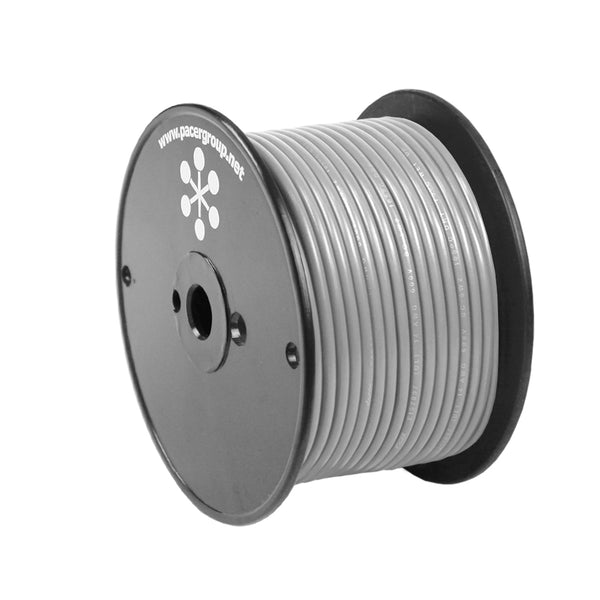 Pacer Grey 10 AWG Primary Wire - 20' [WUL10GY-20] - Essenbay Marine