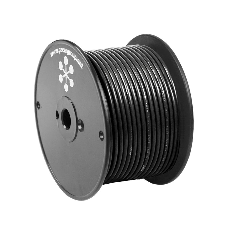 Pacer Black 10 AWG Primary Wire - 20' [WUL10BK-20] - Essenbay Marine