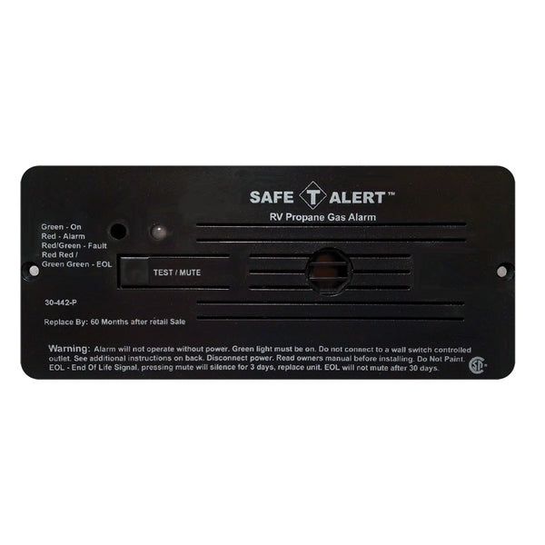 Safe-T-Alert 30 Series 12V RV Propane Alarm - Black [30-442-P-BL] - Essenbay Marine