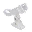 Attwood Heavy-Duty Adjustable Rod Holder w/Combo Mount - White [5009W4] - Essenbay Marine