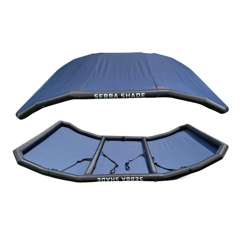 Sebba Shade 6 x 9 ft. Blue Sun Shade f/Boats Up To 28' [SS6X9BLU] - Essenbay Marine