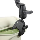 RAM Mount RAM Tube Jr. Rod Holder w/Revolution Arm  RAM Tough-Claw Base [RAP-390-RB-404U] - Essenbay Marine