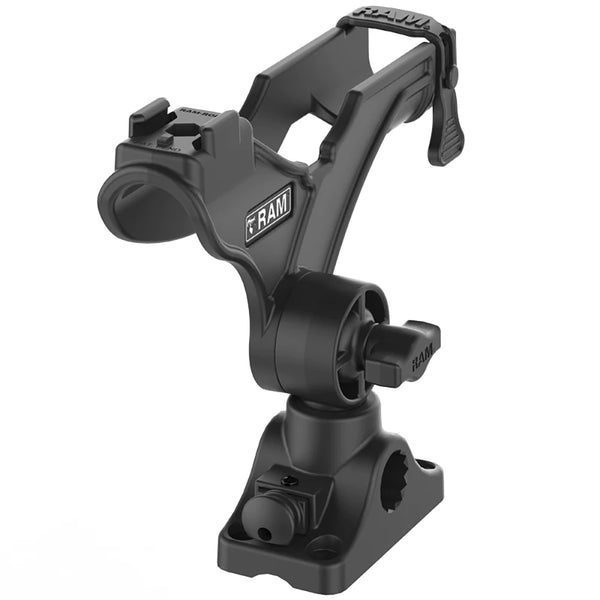 RAM Mount RAM ROD JR Fishing Rod Holder w/Bulkhead/Flat Surface Base [RAP-434-BMP] - Essenbay Marine