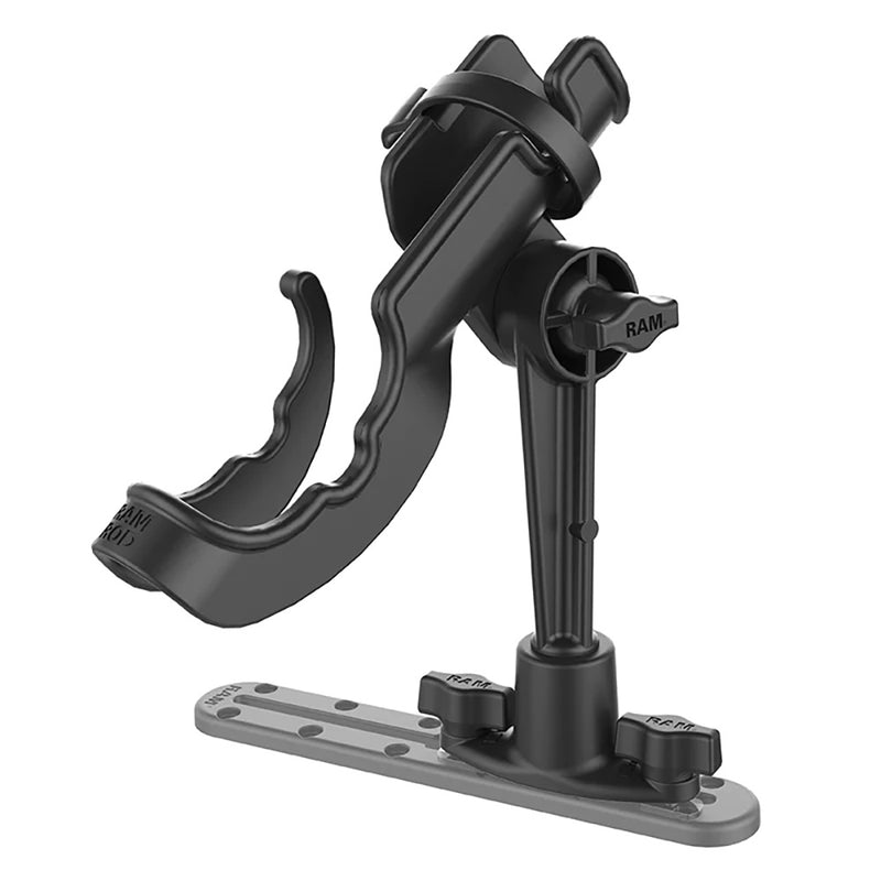 RAM Mount RAM ROD Fishing Rod Holder w/Dual T-Bolt Track Base [RAP-114-421] - Essenbay Marine