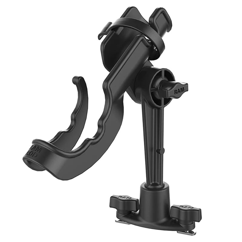 RAM Mount RAM ROD Fishing Rod Holder w/Dual T-Bolt Track Base [RAP-114-421] - Essenbay Marine