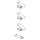 Scotty 333 Track Mounted Rod Tree - Rodmaster II Rod Holders [0333] - Essenbay Marine