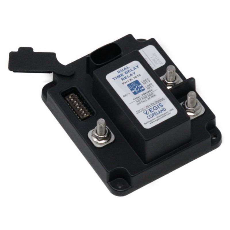 Egis TDR Series Dual Output Time Delay Relay 12V (2 x 80A) [7616] - Essenbay Marine