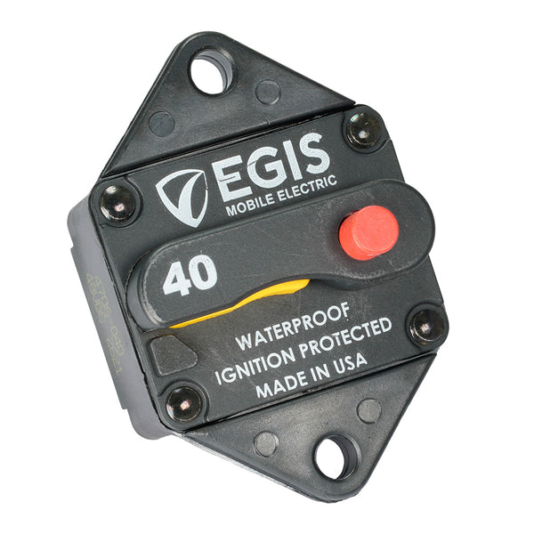 Egis 40A Panel Mount Circuit Breaker - 285 Series [4706-040] - Essenbay Marine