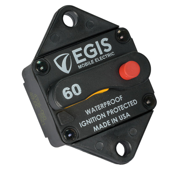 Egis 60A Panel Mount Circuit Breaker - 285 Series [4706-060] - Essenbay Marine
