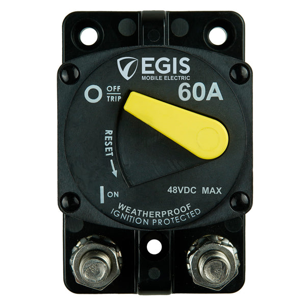Egis 60A Surface Mount 87 Series Circuit Breaker [4704-060] - Essenbay Marine