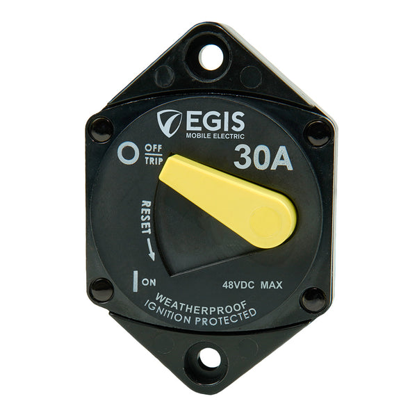 Egis 30A Panel Mount 87 Series Circuit Breaker [4707-030] - Essenbay Marine