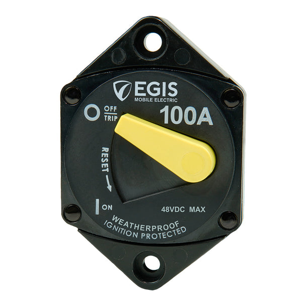 Egis 100A Panel Mount 87 Series Circuit Breaker [4707-100] - Essenbay Marine