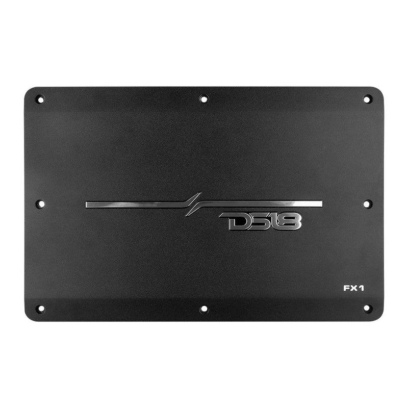 DS18 Flush/Surface Mount 1-Channel Monoblock Class D Amplifier w/Acrylic Cover - 1x900W RMS @ 1 Ohm [FX1] - Essenbay Marine