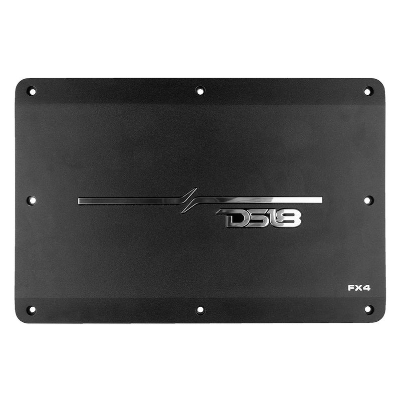 DS18 Flush/Surface Mount 4-Channel Class D Amplifier w/Acrylic Cover - 4x180W RMS @ 4 Ohm [FX4] - Essenbay Marine