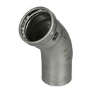 Viega MegaPress 316 FKM 2-1/2" 45 Degree Street Elbow [98495] - Essenbay Marine