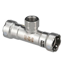 Viega MegaPress 316 FKM Tee w/FPT - 1-1/2" x 1-1/2" x 1" (FPT) [91890] - Essenbay Marine