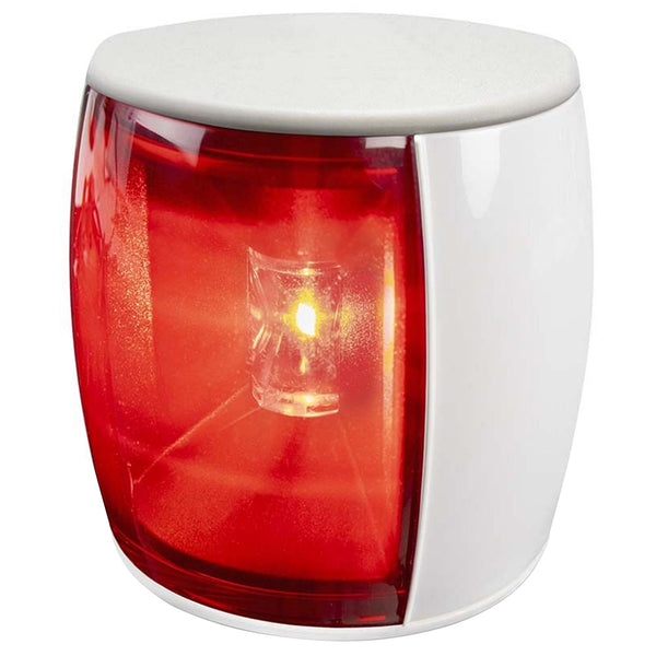 Hella Marine NaviLED PRO Port Navigation Lamp - White Shroud - Red Lens - 3NM [017460111] - Essenbay Marine