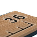 SeaDek 36 Routed Ruler - 6mm - Brushed Texture - Mocha/Black [53583-80093] - Essenbay Marine