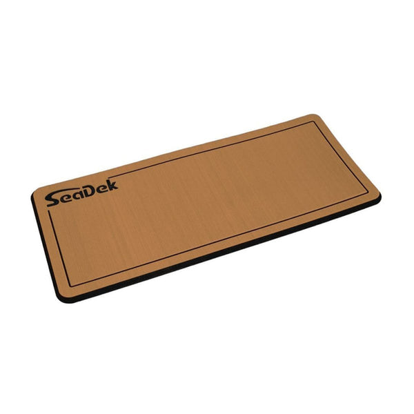 SeaDek 14 x 36" 20mm Dual Density Small Helm Pad w/SeaDek Logo - Brushed Texture - Mocha/Black (355.6mm x 914.4mm x 20mm) [37925-80327] - Essenbay Marine