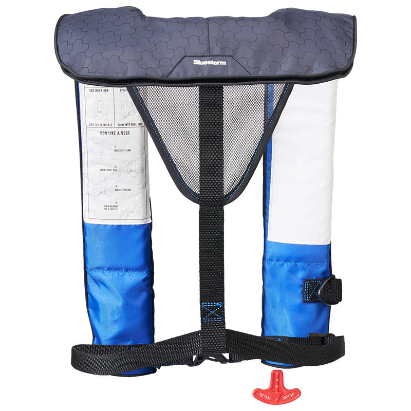 Bluestorm Cirrus 26 Auto/Manual Type V Inflatable PFD - Deep Blue [SL6F-21-BLU] - Essenbay Marine