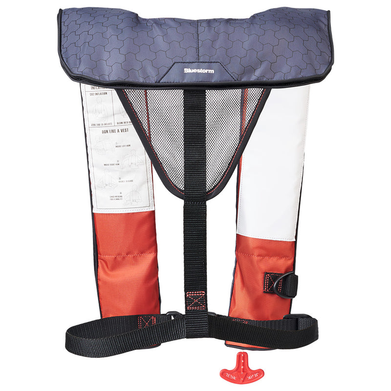 Bluestorm Cirrus 26 Auto/Manual Type V Inflatable PFD - Tan [SL6F-21-TPE] - Essenbay Marine