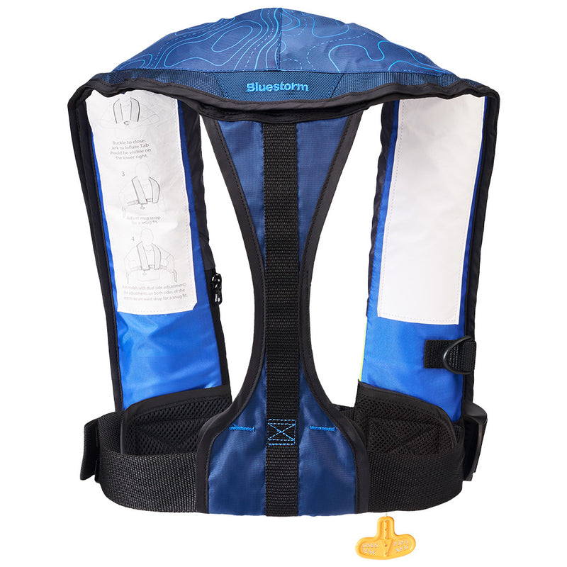 Bluestorm Stratus 35 Auto Type II Inflatable PFD - Deep Blue [T1H-19-NAV] - Essenbay Marine