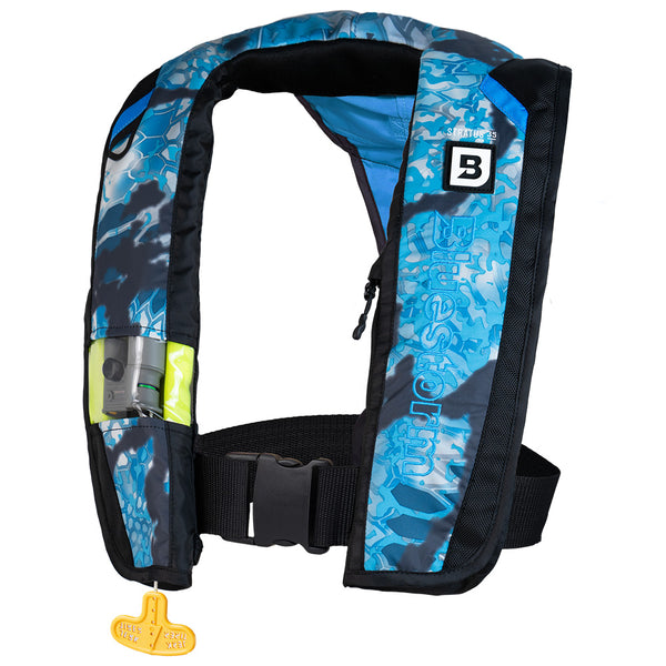 Bluestorm Kryptek Stratus 35 Auto Type II Inflatable PFD - Obscura Litus [BS-T1H-23-LIT] - Essenbay Marine